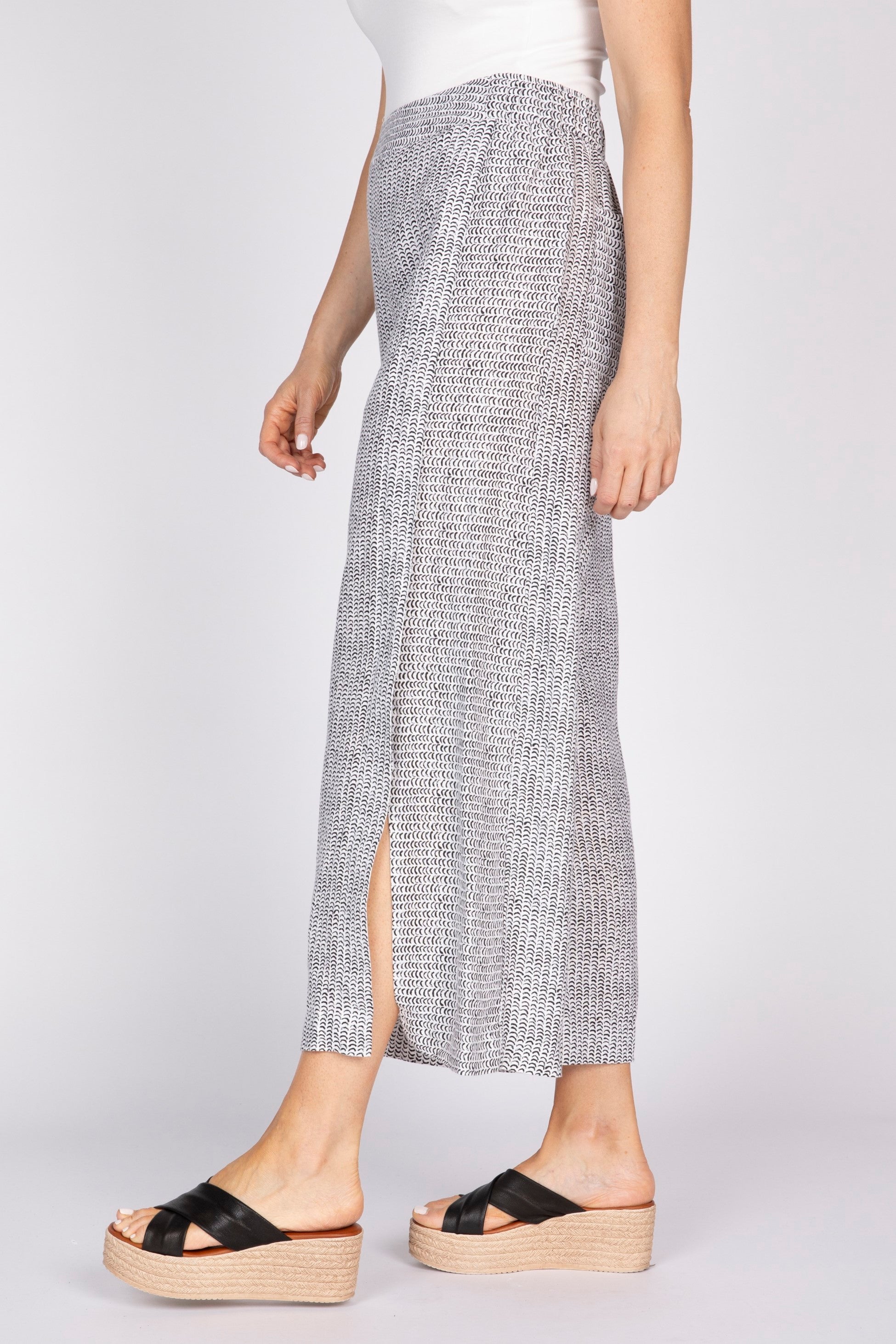 Olivia's Gemma Flood Pant in White