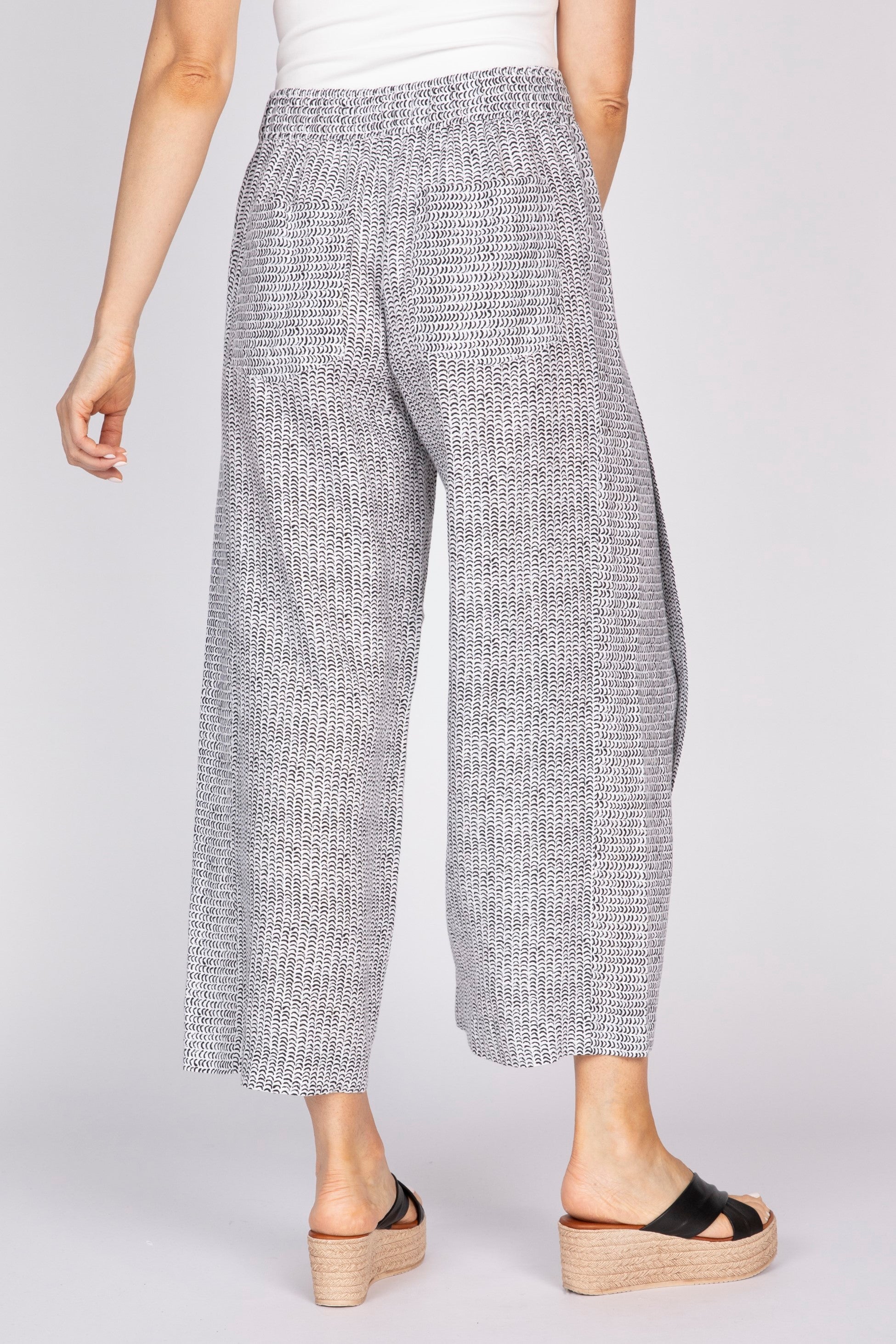 Olivia's Gemma Flood Pant in White