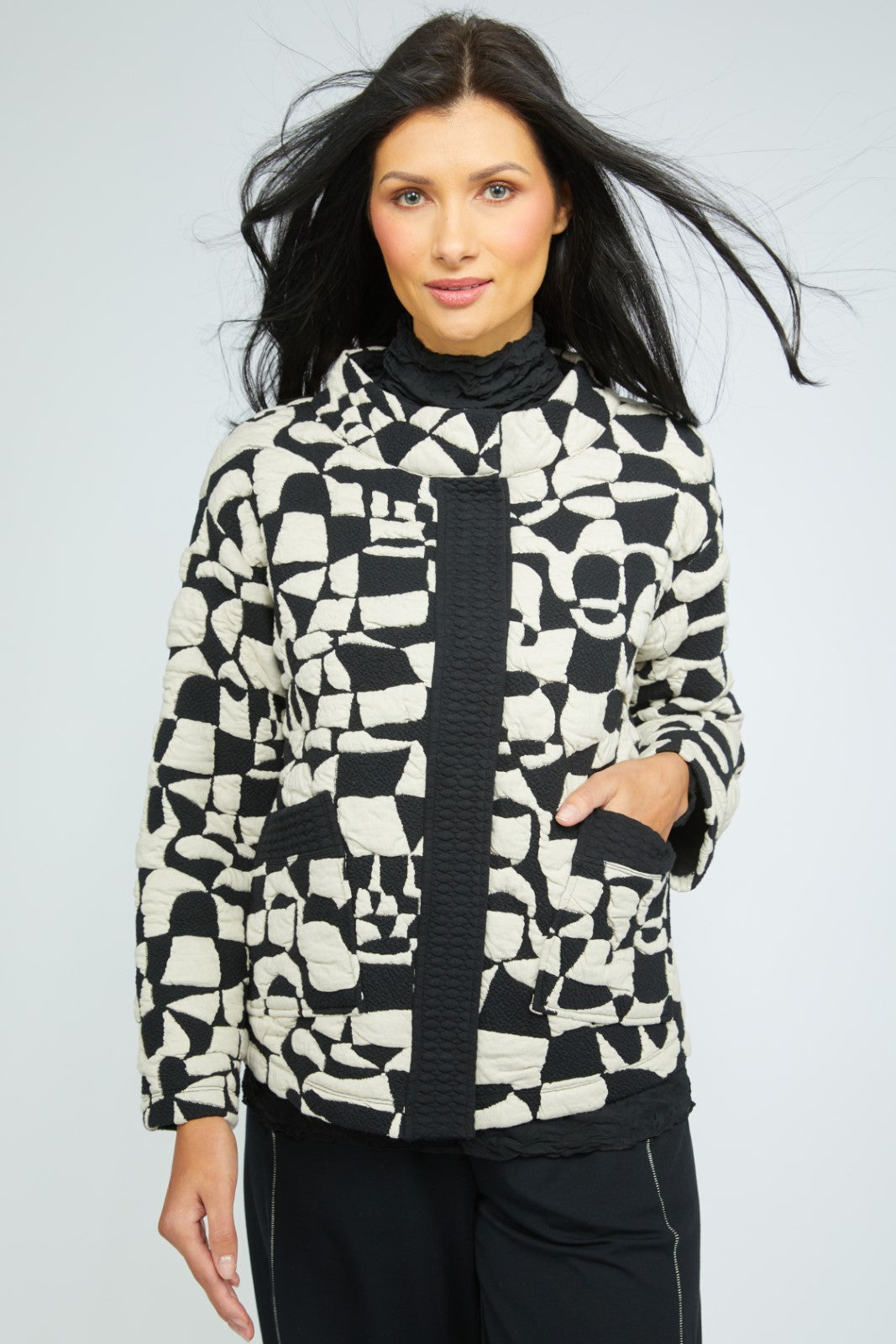 Olivia's Nouveau Knit Jetsetter Jacket 