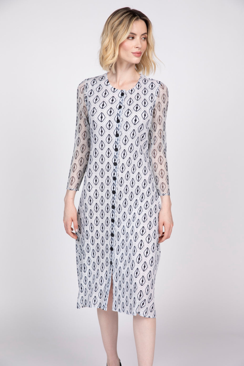 Olivia Parisian Dress in White