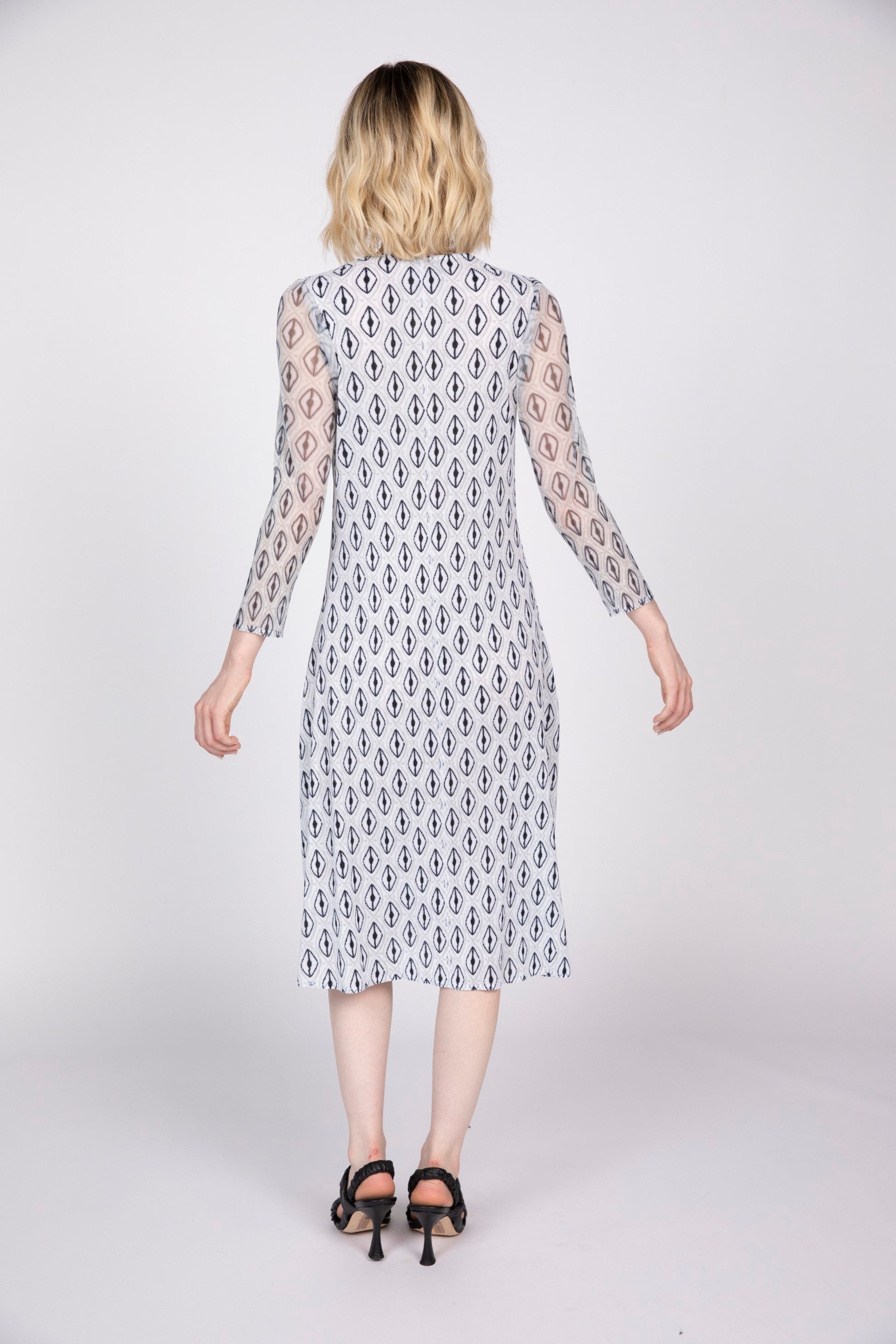 Olivia Parisian Dress in White