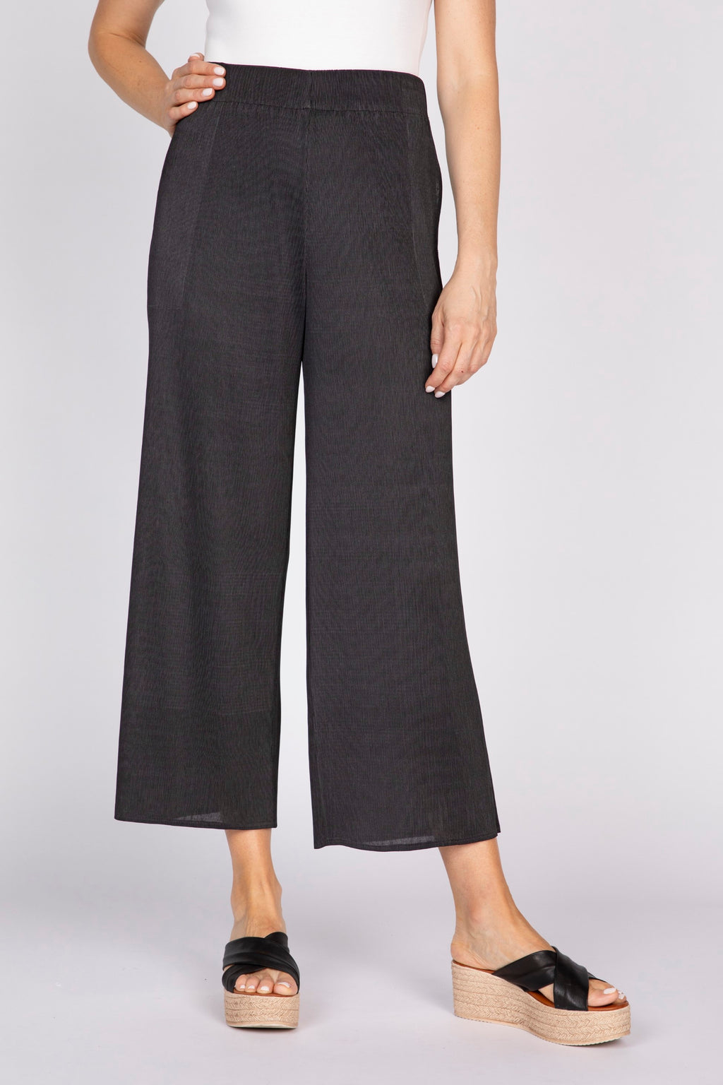 Olivia by Habitat Parisian Pleat Occasion Pant in Black