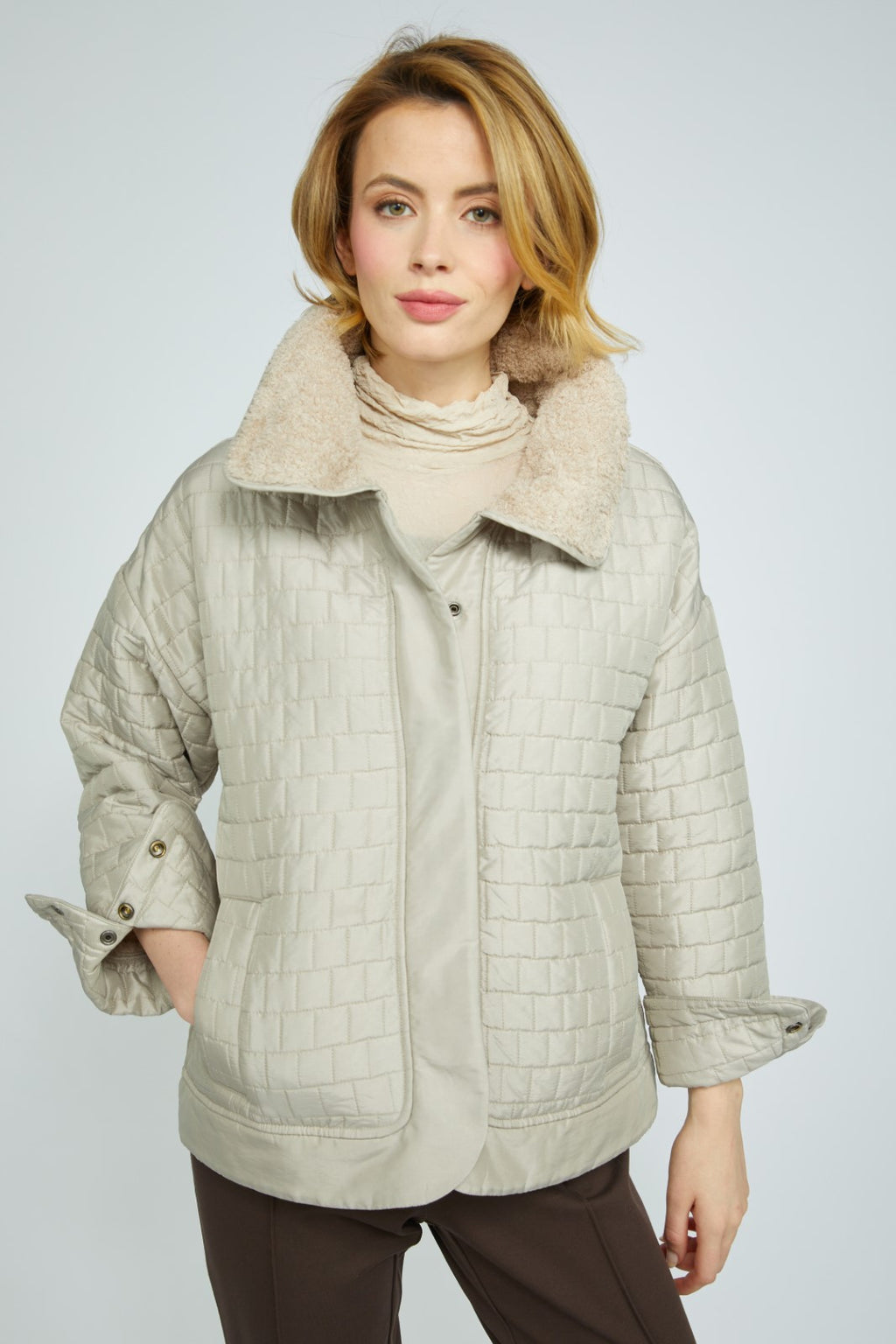 The Winter Wonderland Jacket from Olivia in Cloud