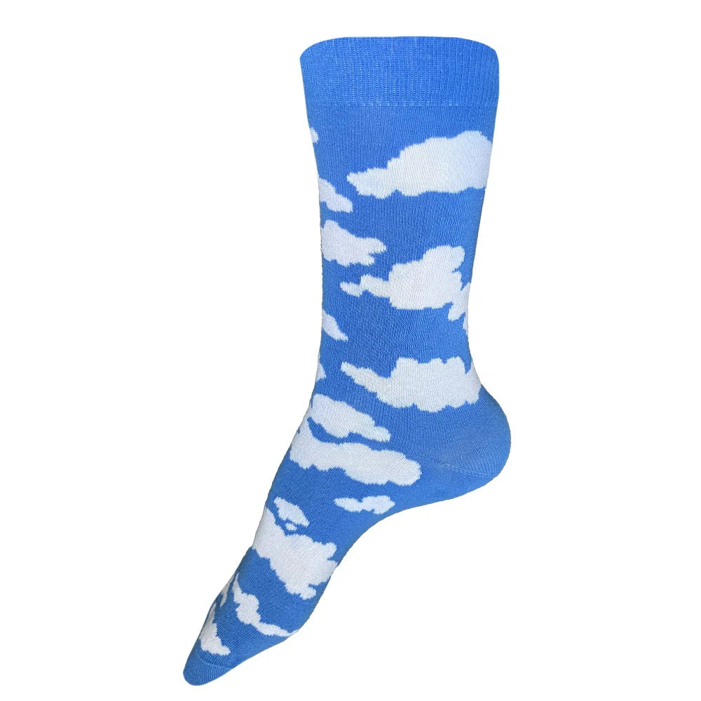 One Night Socks Cloud Blue