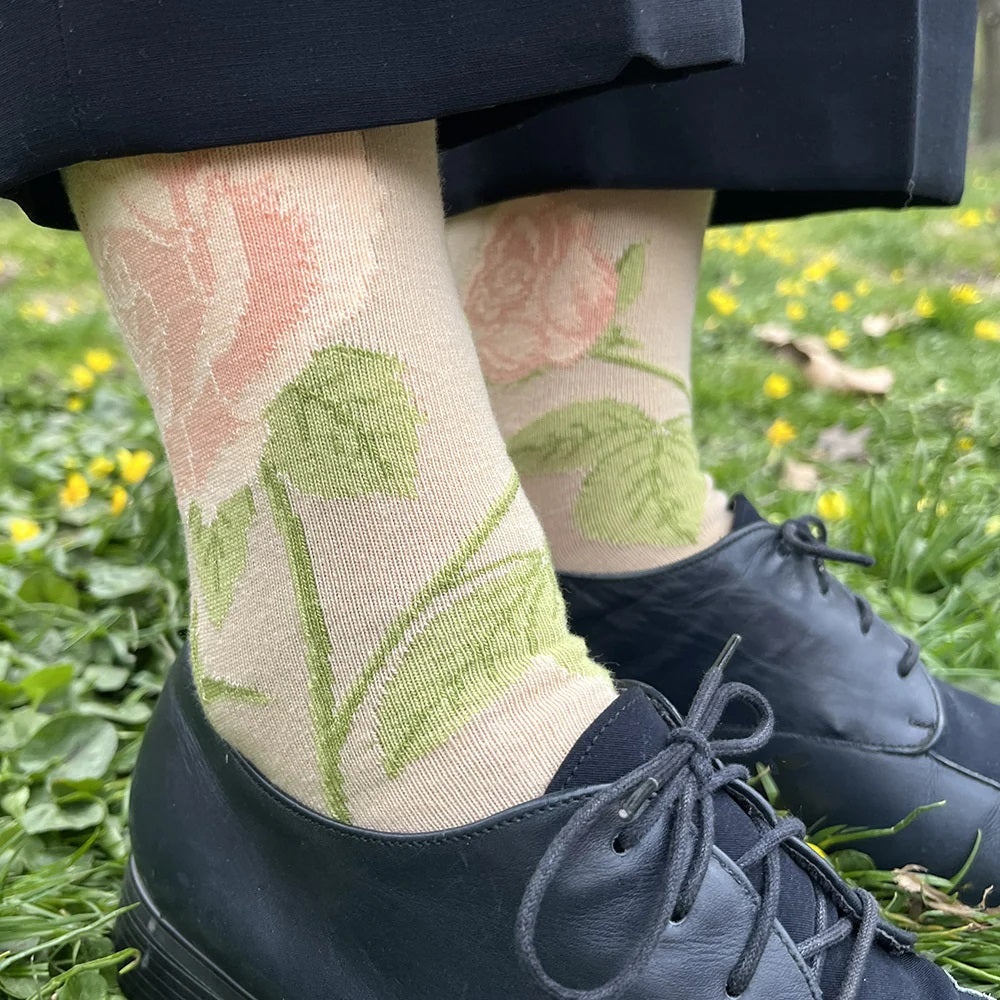 One Night Socks Rose Khaki