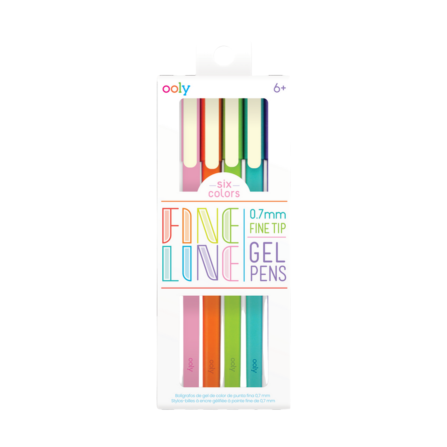 Fine Line Colored Gel Pens