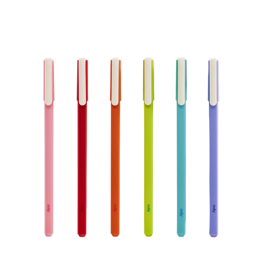 Fine Line Colored Gel Pens