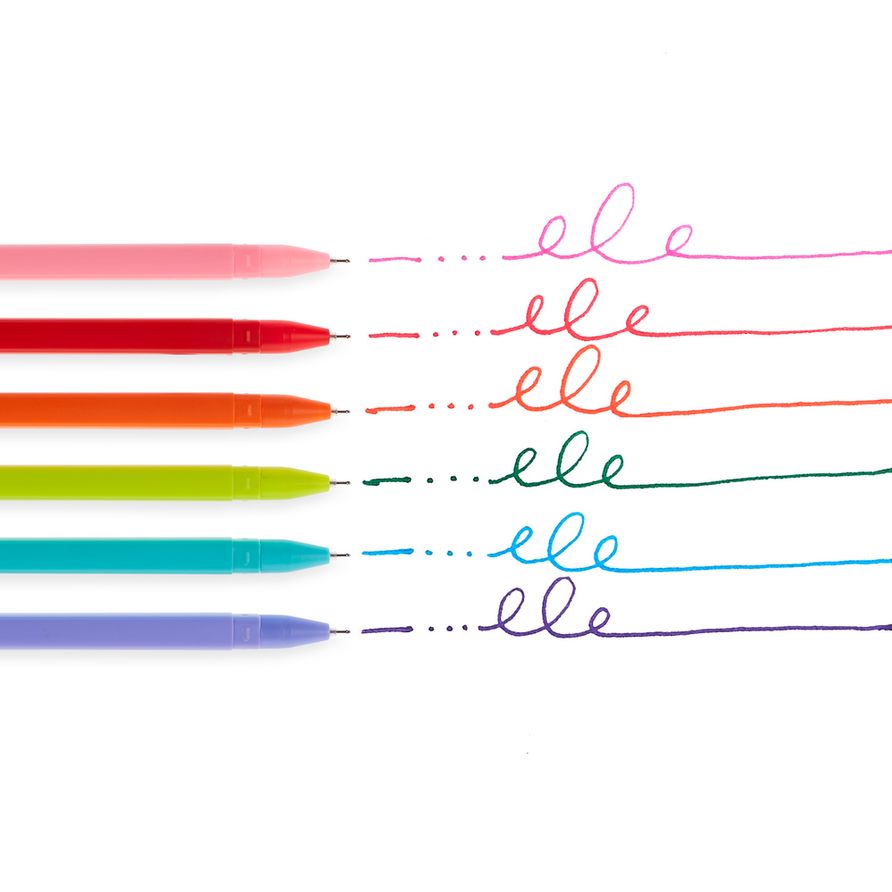 Fine Line Colored Gel Pens