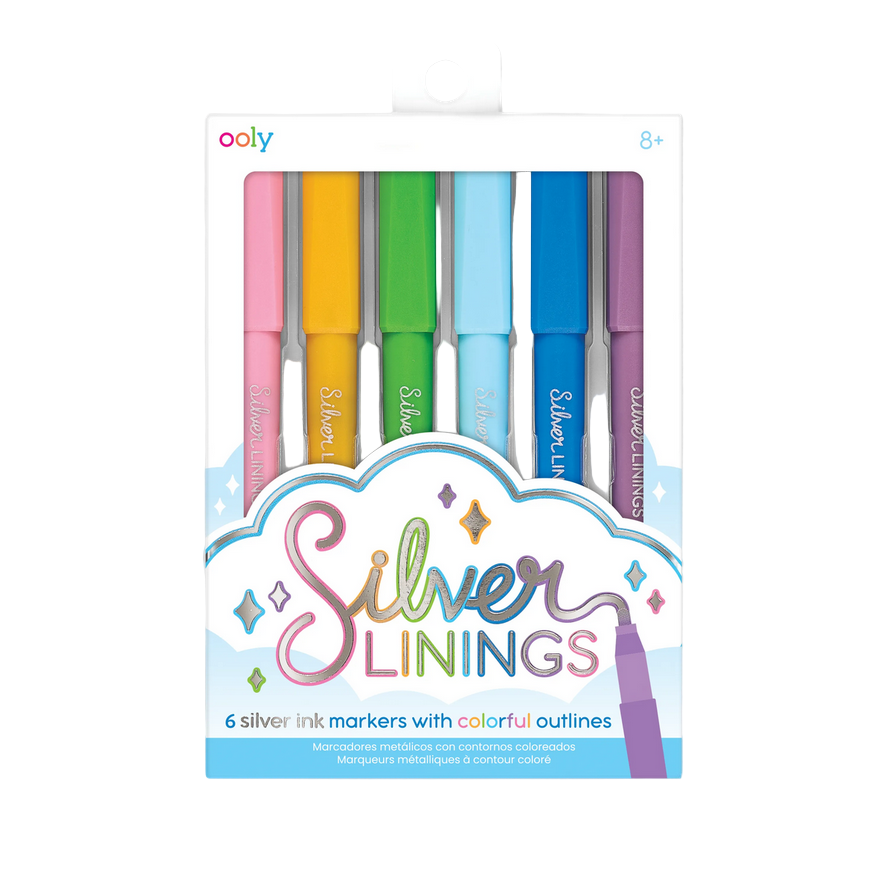 Silver Linings Outline Markers