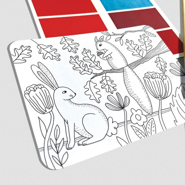 Scenic Hues DIY Watercolor Art Kit / Forest Adventure