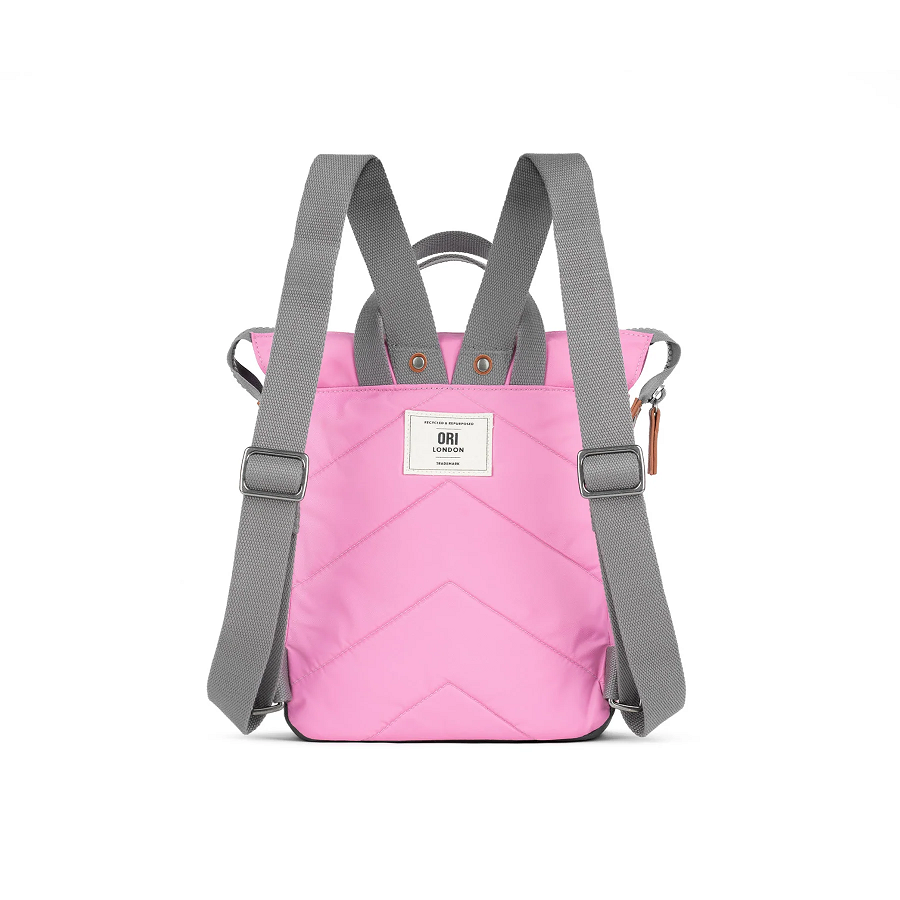 Ori London Bantry B Recycled Nylon Backpack in Orchid
