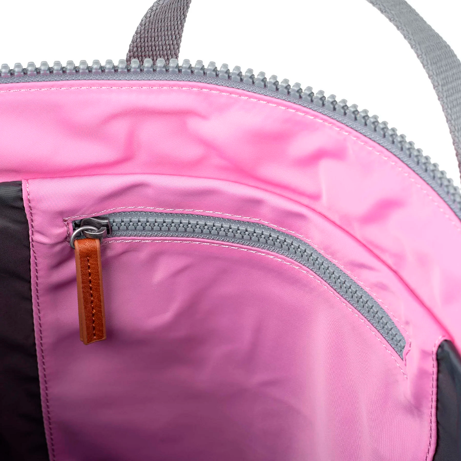 Ori London Bantry B Recycled Nylon Backpack in Orchid