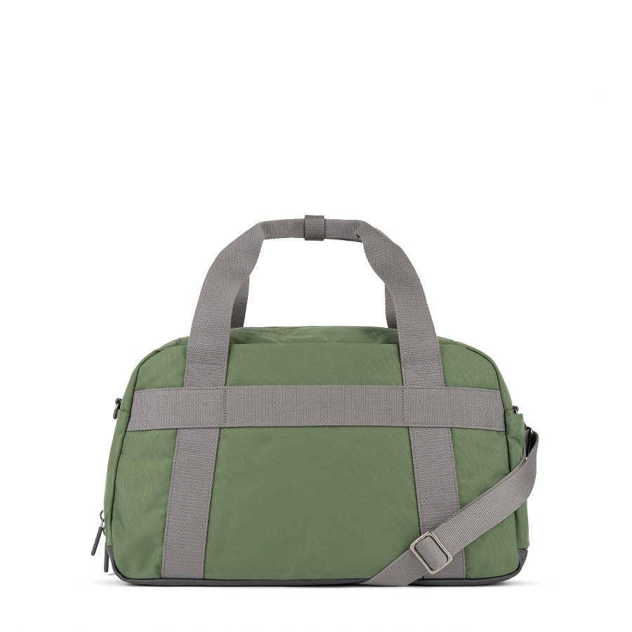 Ori London Gatwick Recycled Canvas Travel Bag Medium in Granite
