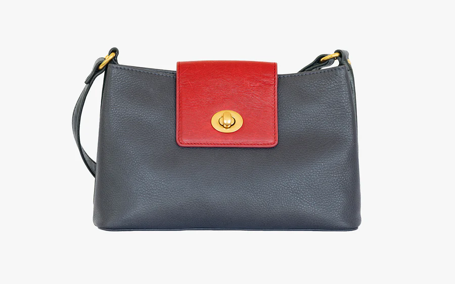 Tatiana Flap Crossbody in Storm