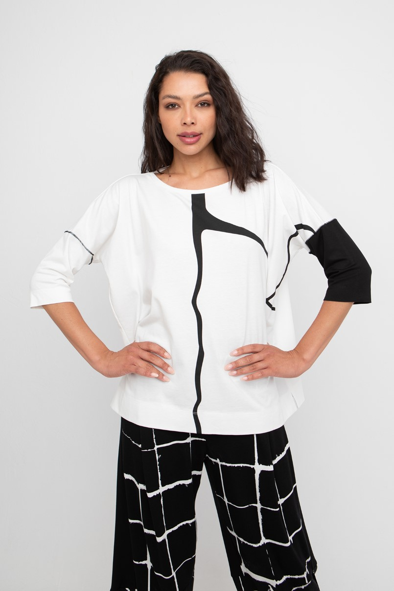Ozai N Ku Ozai N Ku's Chess Print Top