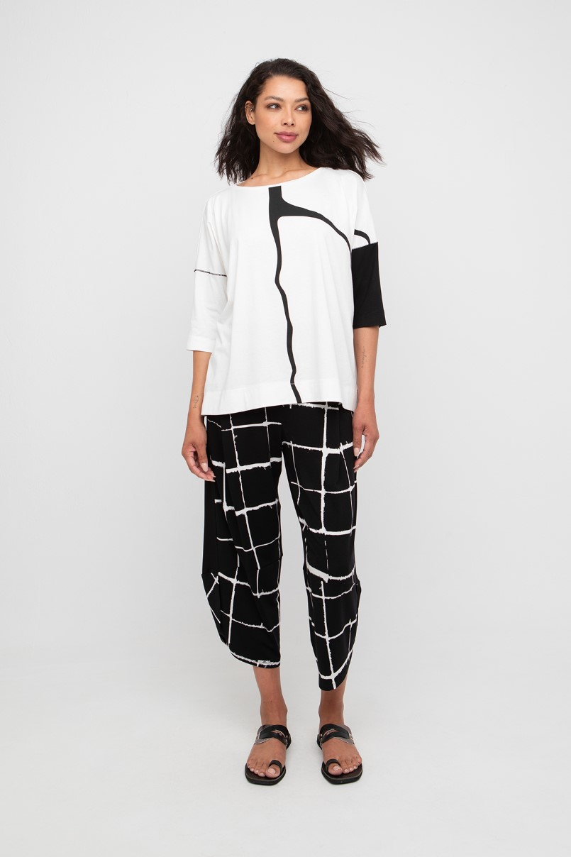 Ozai N Ku Ozai N Ku's Chess Print Top