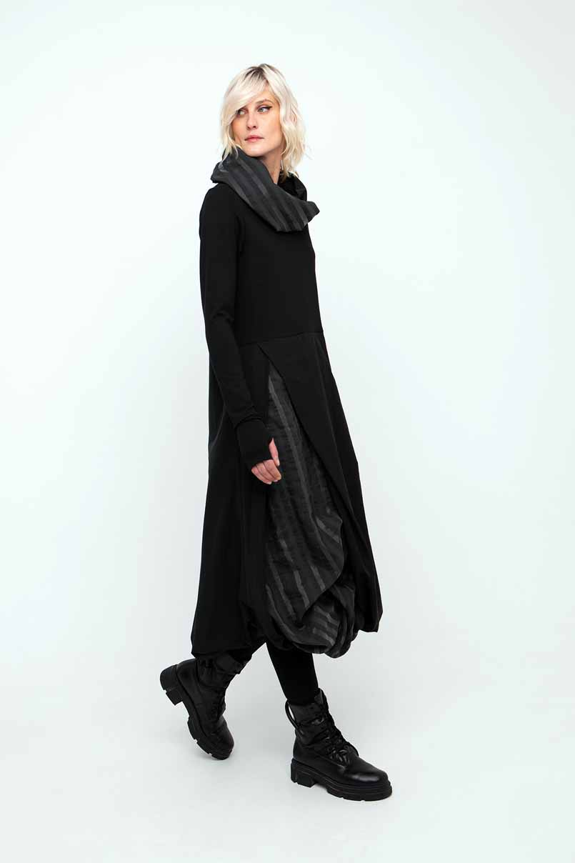 Ozai N Ku's Cowl Neck Dress