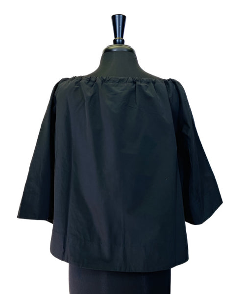 Ozai N Ku Taffeta Cropped Jacket Black