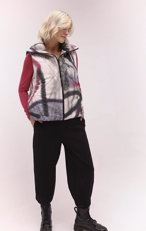 The Graffiti Vest from Ozai N Ku