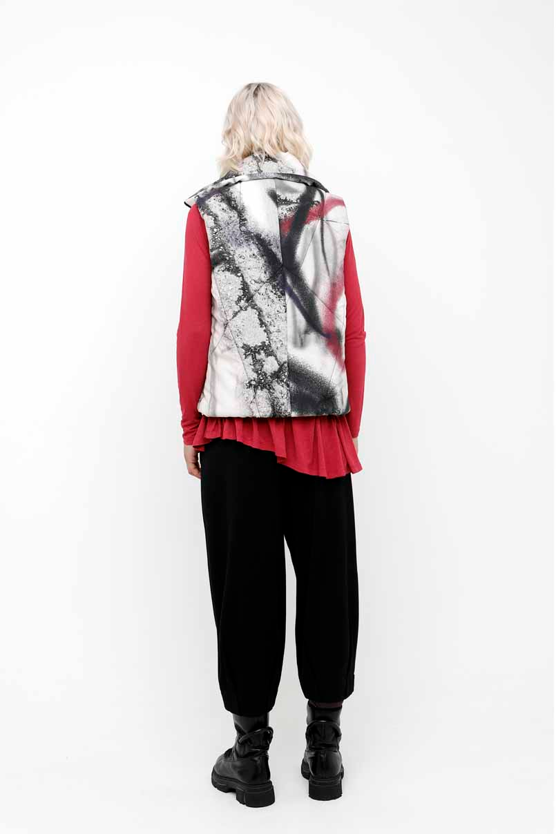 The Graffiti Vest from Ozai N Ku