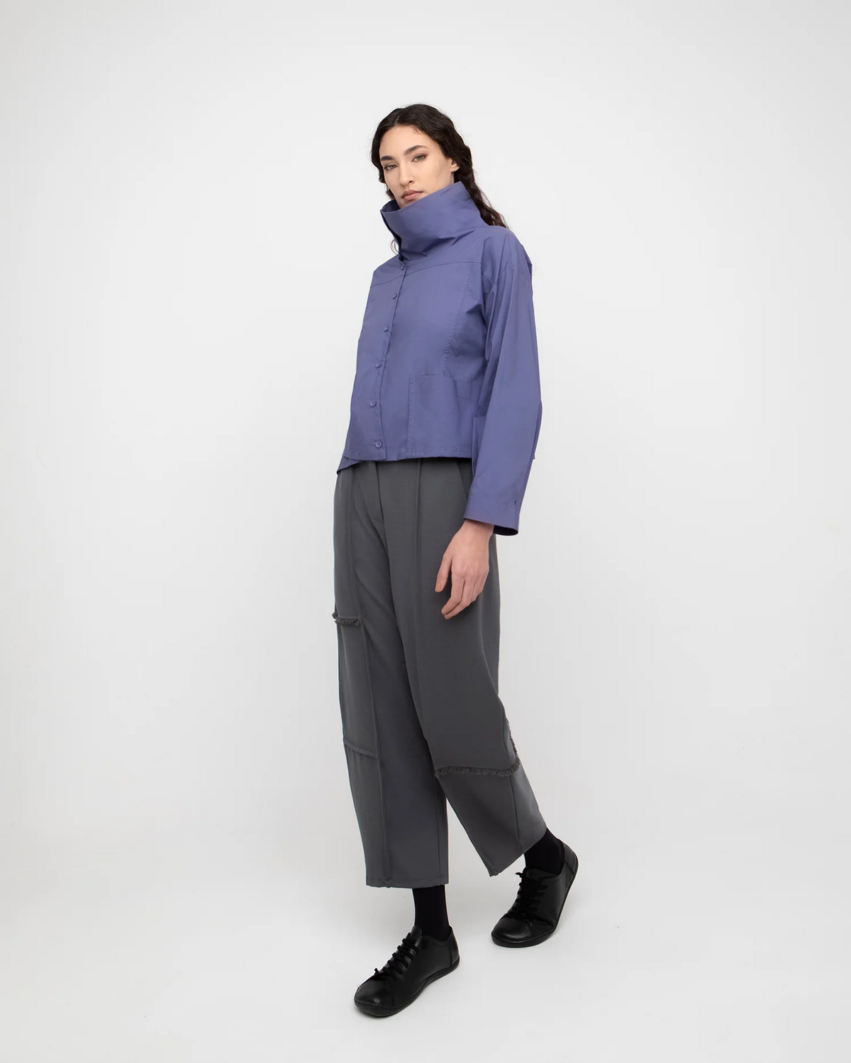 Ozai N Ku Inclined Shirt in Iris