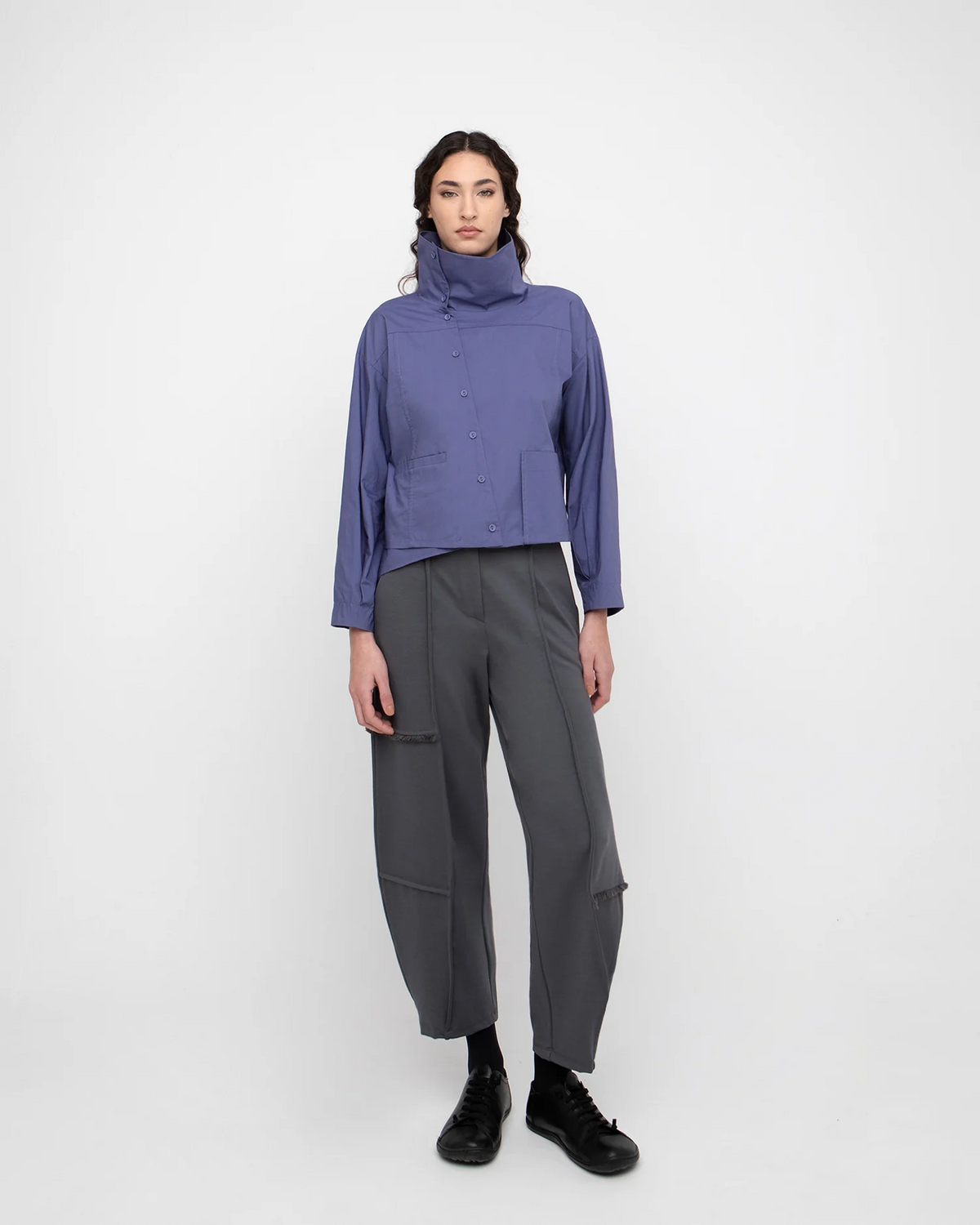 Ozai N Ku Inclined Shirt in Iris