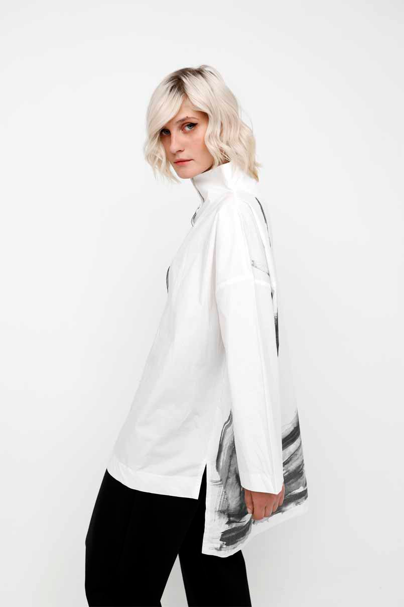 The Paint Back Tunic from Ozai N Ku