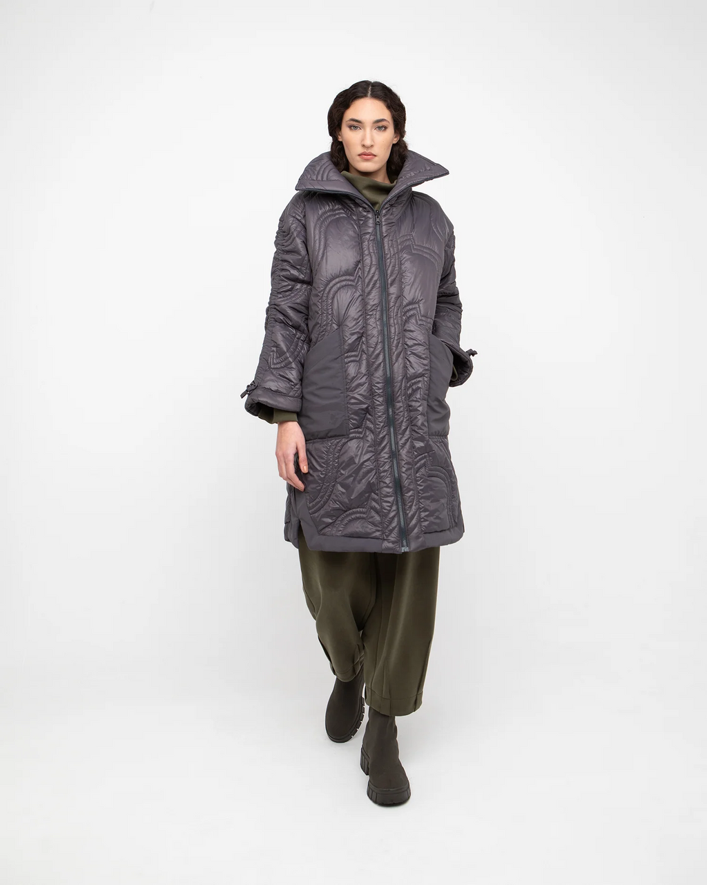 Ozai N Ku Pixel Puff Coat