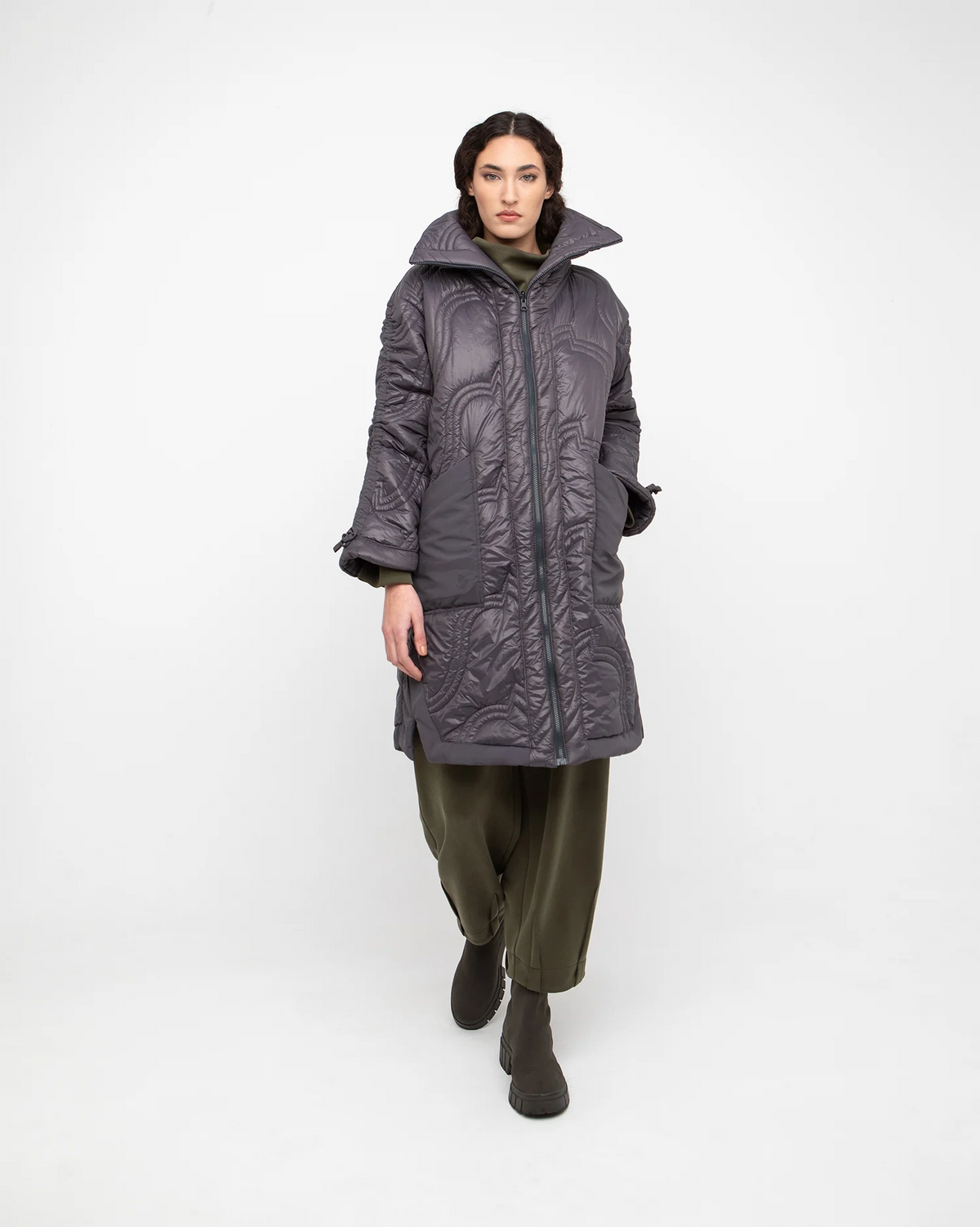Ozai N Ku Pixel Puff Coat