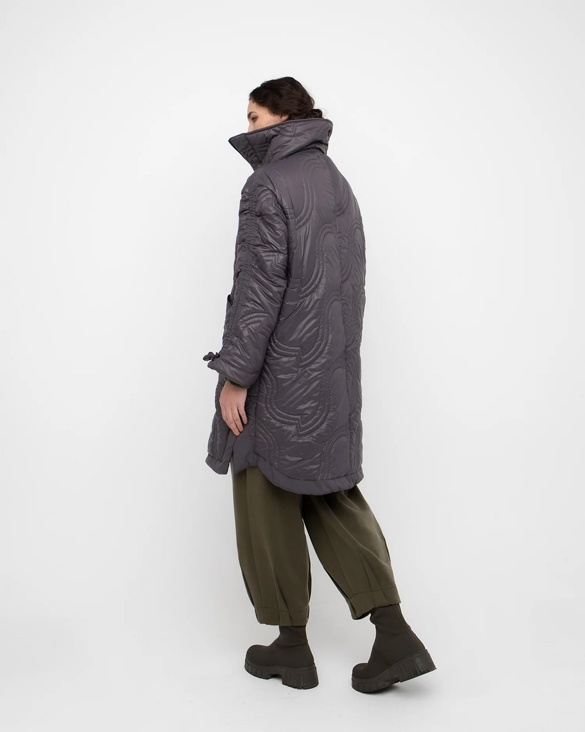 Ozai N Ku Pixel Puff Coat