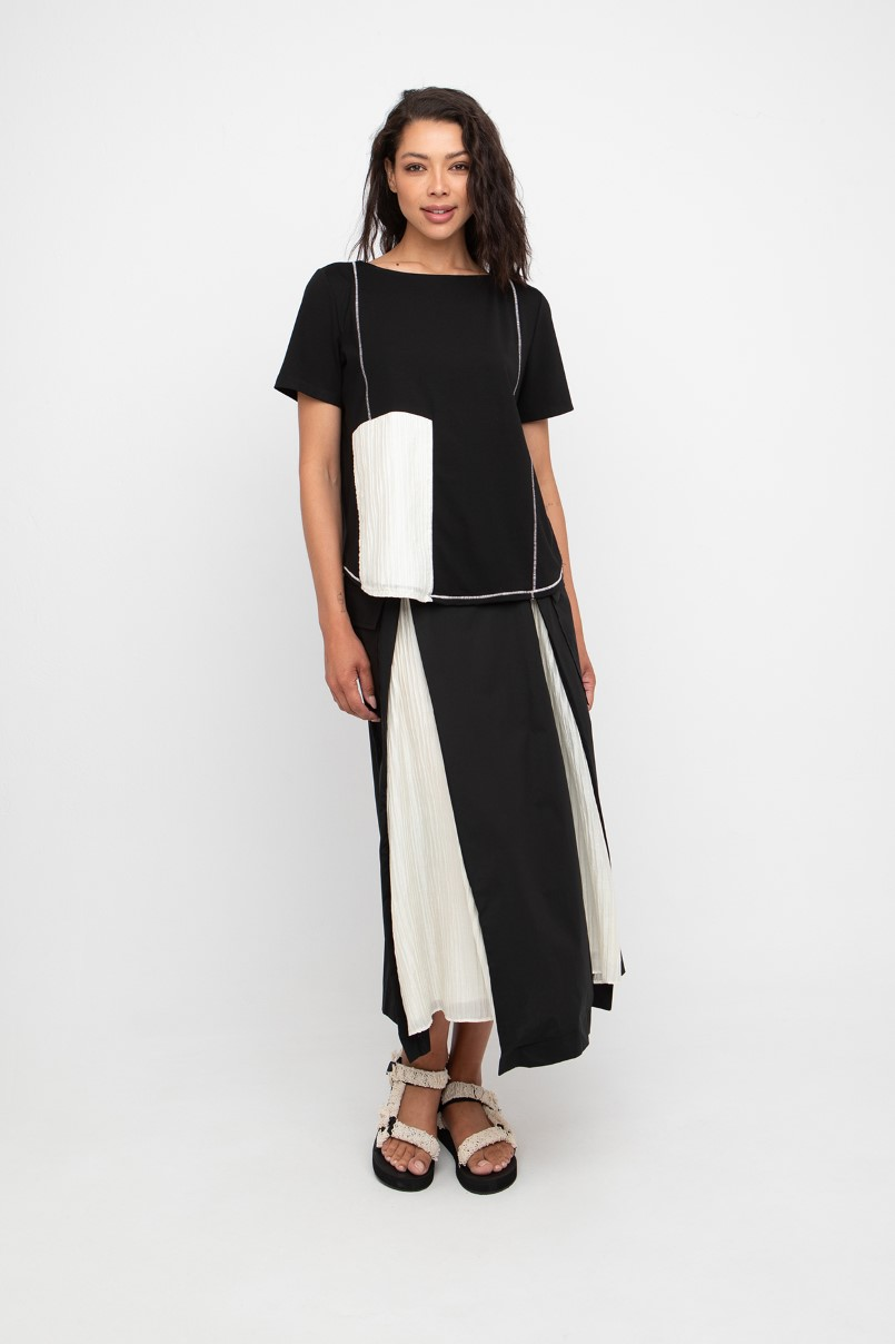 Ozai N Ku Tie Belt Skirt