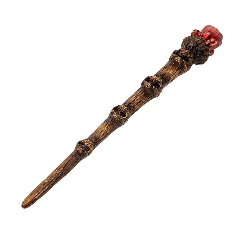 Halloween Skull Crystal Magic Wand