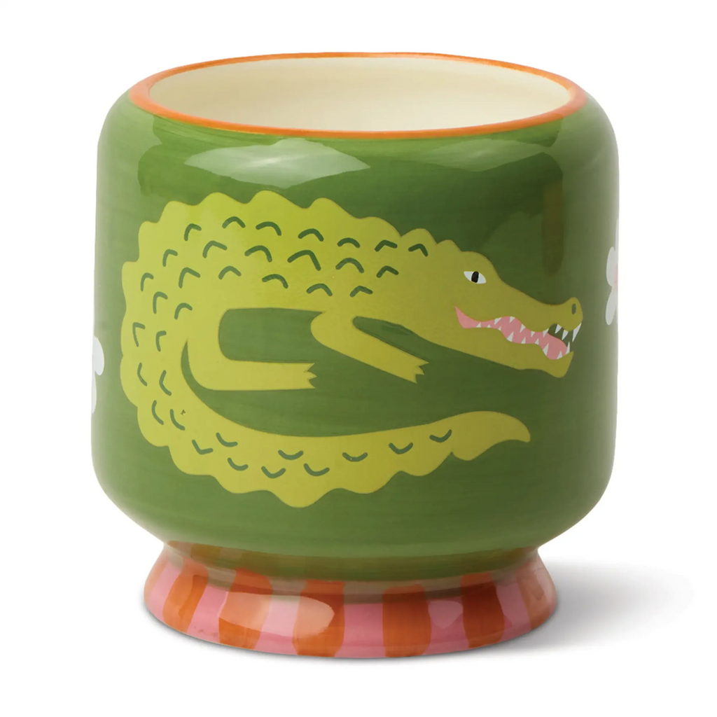 A Dopo Handpainted Ceramic Candle / Click for Fragrances