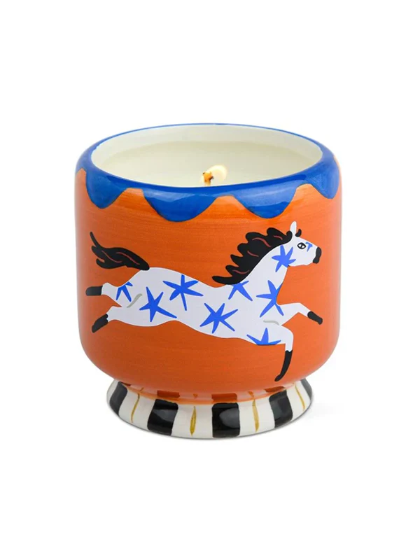A Dopo Handpainted Ceramic Candle / Click for Fragrances