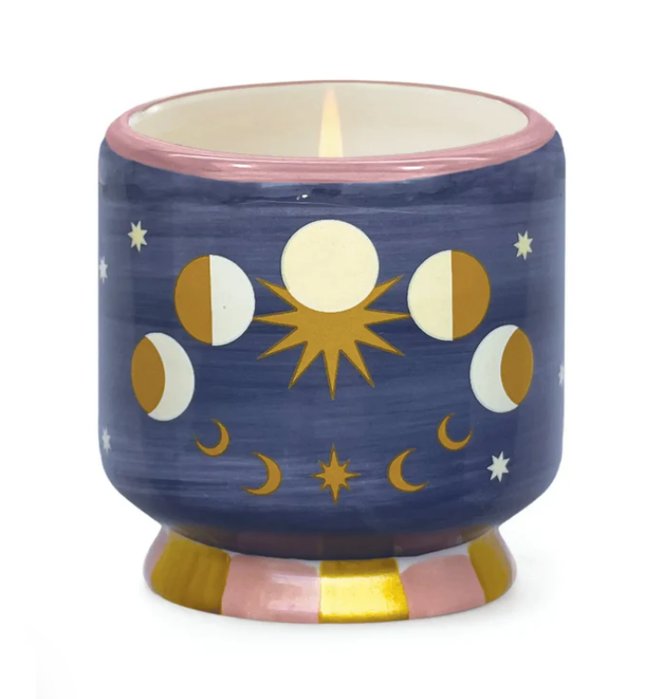 A Dopo Handpainted Ceramic Candle / Click for Fragrances