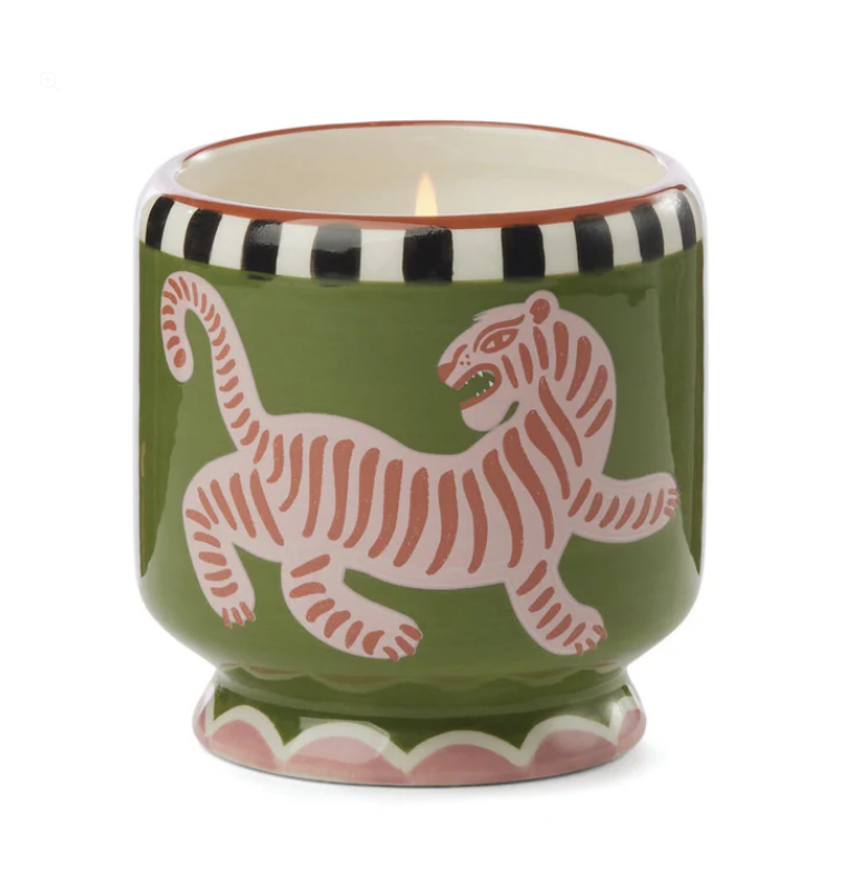 A Dopo Handpainted Ceramic Candle / Click for Fragrances