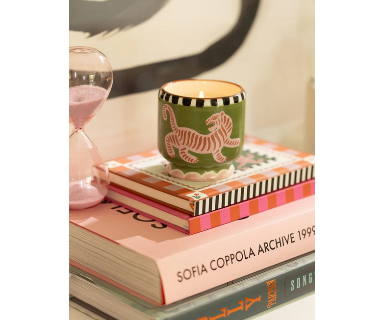 A Dopo Handpainted Ceramic Candle / Click for Fragrances