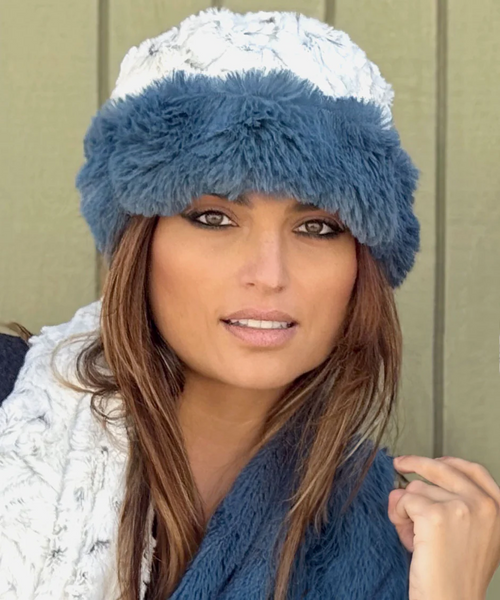 Cuffed Pillbox Hat / Click for Colors