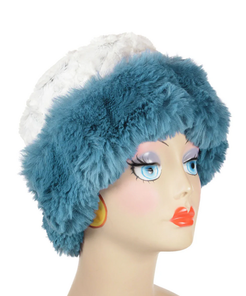 Cuffed Pillbox Hat / Click for Colors