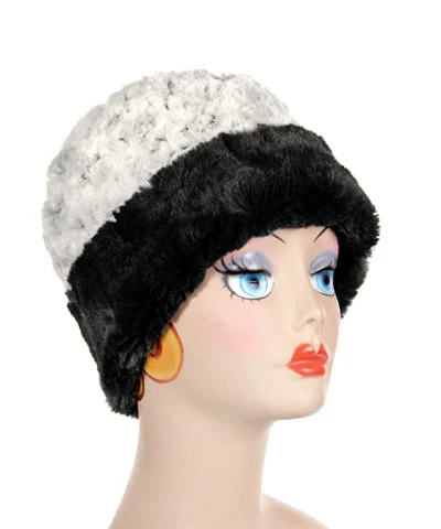 Cuffed Pillbox Hat / Click for Colors