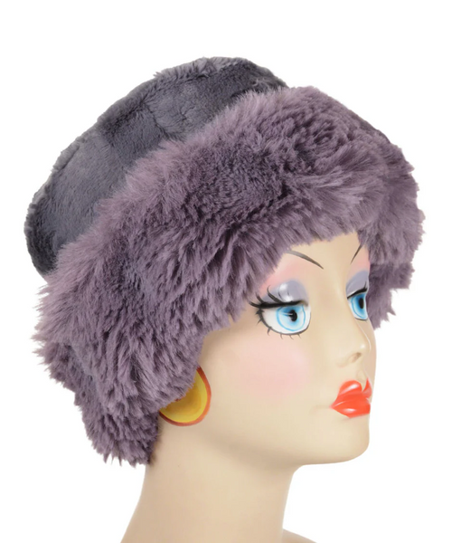 Cuffed Pillbox Hat / Click for Colors