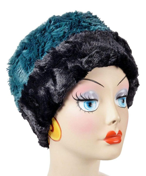 Faux Fur Pill Box Hat