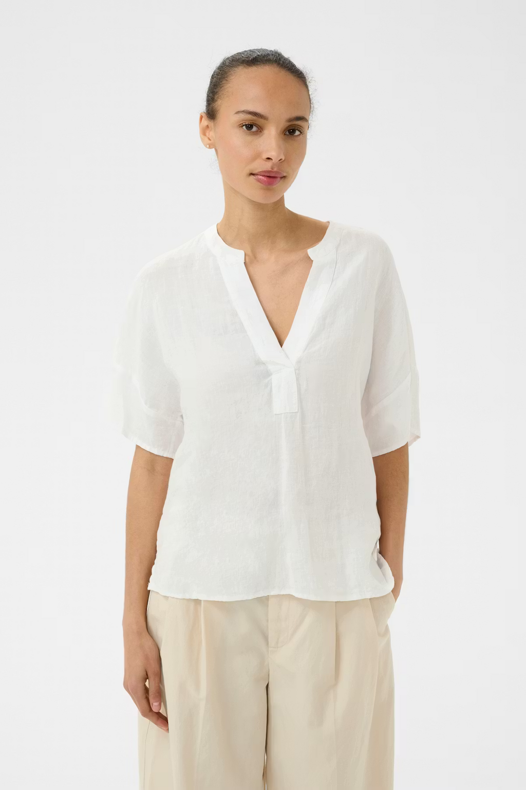 Part Two's Brinnie Blouse in White