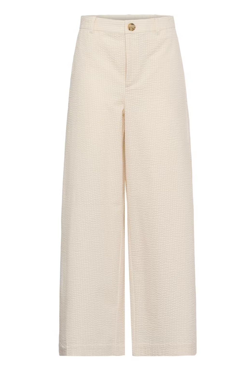 The Brita Trousers from Part Two in Whisper White Stripe