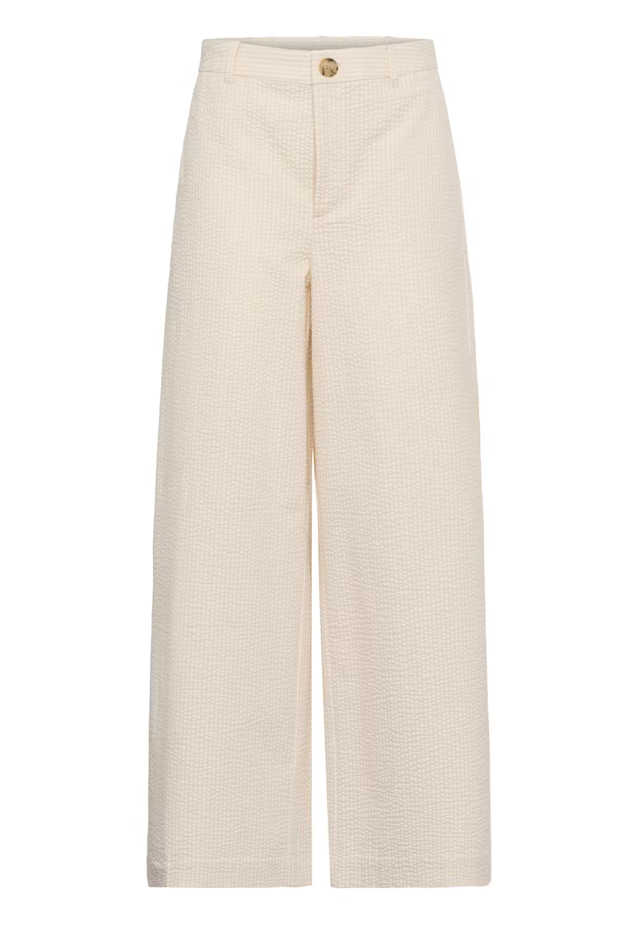 The Brita Trousers from Part Two in Whisper White Stripe