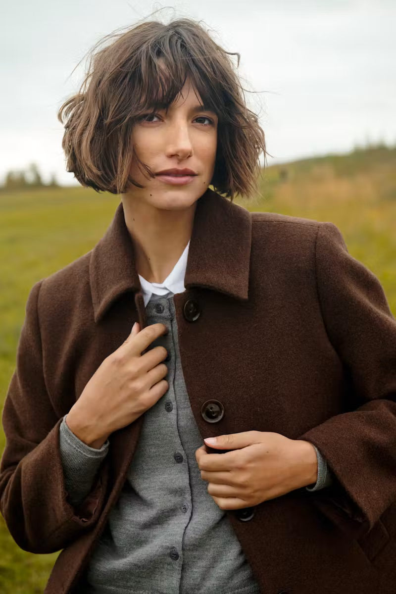 Part Two's Lamilla Coat in Downtown Brown