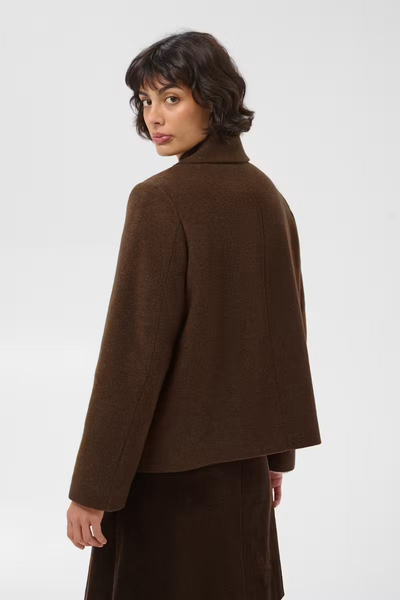 Part Two's Lamilla Coat in Downtown Brown