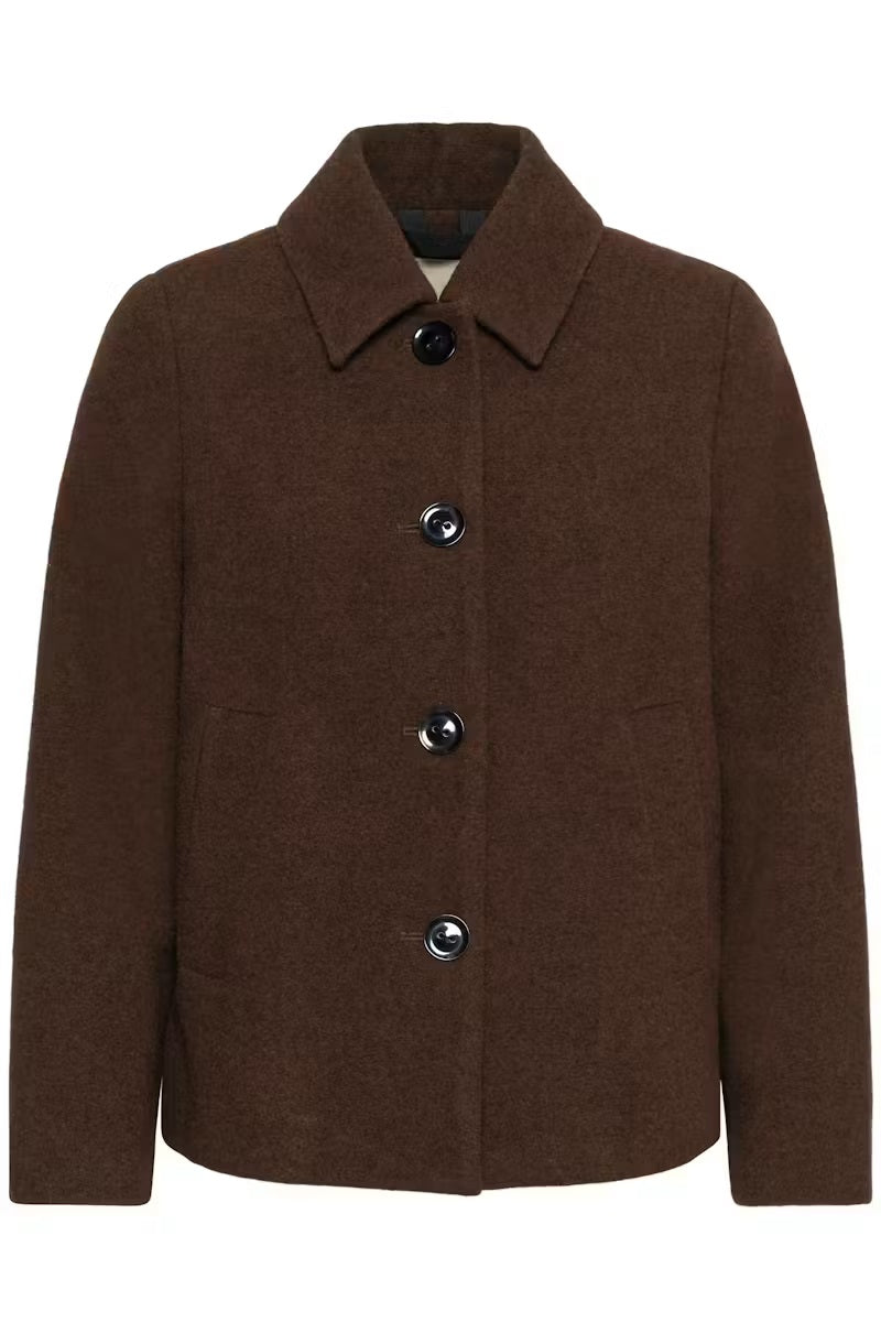 Part Two's Lamilla Coat in Downtown Brown