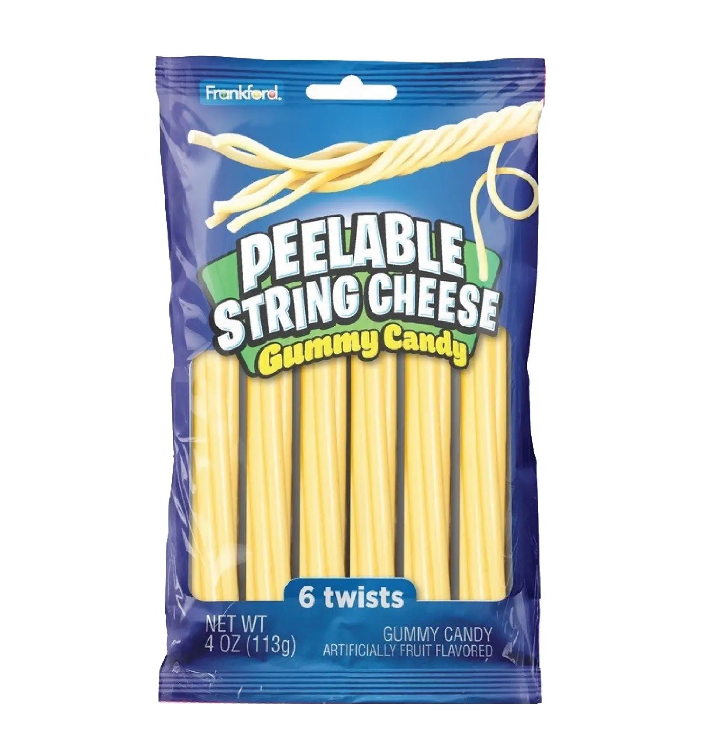 Peelable String Cheese Gummy Candy