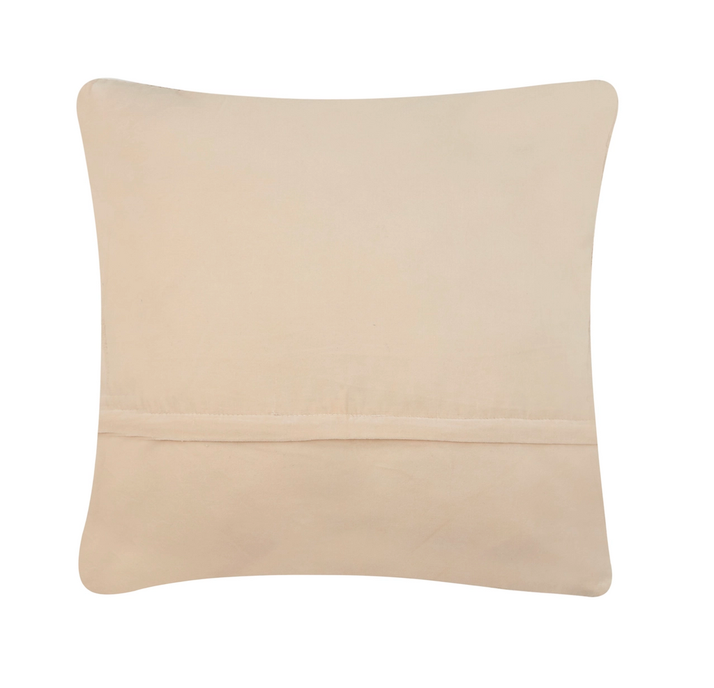 Ethereal Garden Snake Hooked Wool Pillow